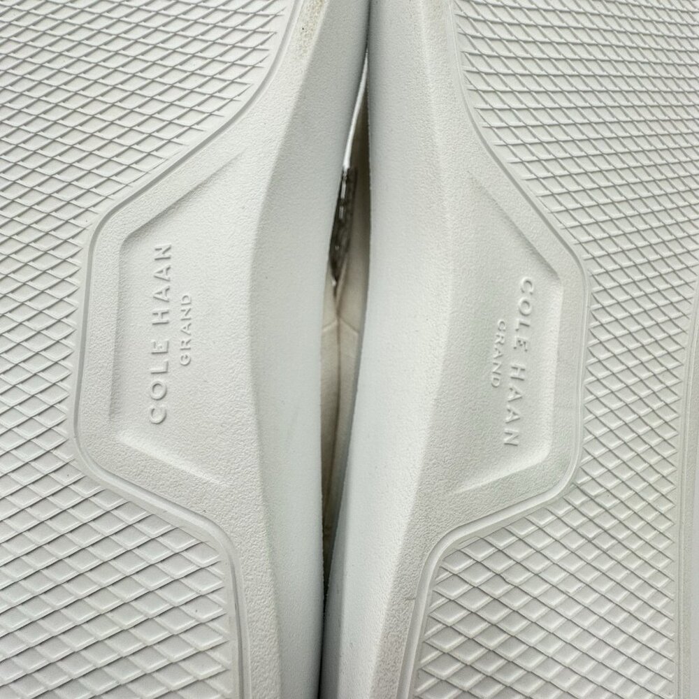 Cole Haan Grand 360 Womens 10.5B White Casual Penny Loafers Shoes Slip On W23260 - Picture 9 of 12